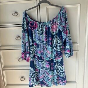 Lilly Pulitzer Lana Dress Romper Skort